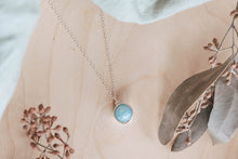 Load image into Gallery viewer, Aquamarine Eva Necklace