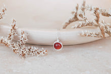 Load image into Gallery viewer, Carnelian Eva Necklace ~ Gold Filled
