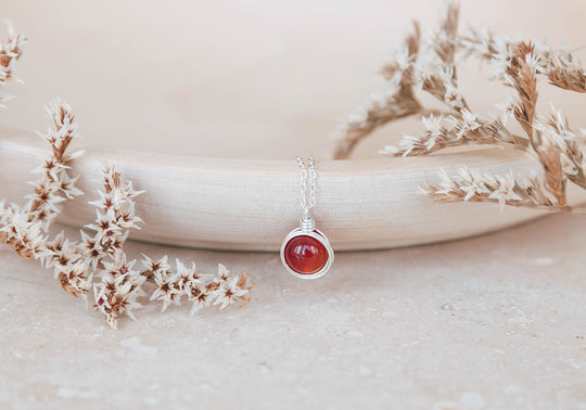 Carnelian Eva Necklace