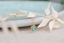 Load image into Gallery viewer, Leaf Jade Eva Necklace ~ Sterling Silver