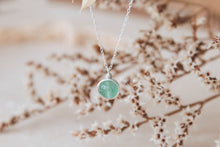 Load image into Gallery viewer, Leaf Jade Eva Necklace ~ Gold Filled