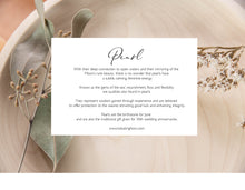 Load image into Gallery viewer, Infinity ~ rose gold freshwater pearl necklace