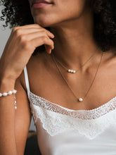 Load image into Gallery viewer, Solo single pearl necklace