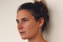 Load image into Gallery viewer, Emba Jade and Aventurine earrings