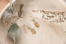 Load image into Gallery viewer, Paloma gemstone face earrings