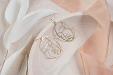 Load image into Gallery viewer, Gaia face earrings