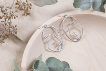 Load image into Gallery viewer, Gaia face earrings