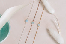 Load image into Gallery viewer, Solo blue aquamarine bracelet