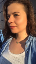 Load image into Gallery viewer, Solo green Jade necklace