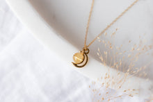 Load image into Gallery viewer, Ayten Citrine Moon Necklace