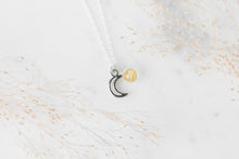 Load image into Gallery viewer, Ayten Citrine Moon Necklace