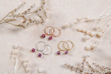 Load image into Gallery viewer, Lisa Orbit hoops earrings