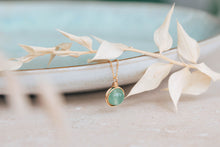 Load image into Gallery viewer, Leaf Jade Eva Necklace ~ Sterling Silver
