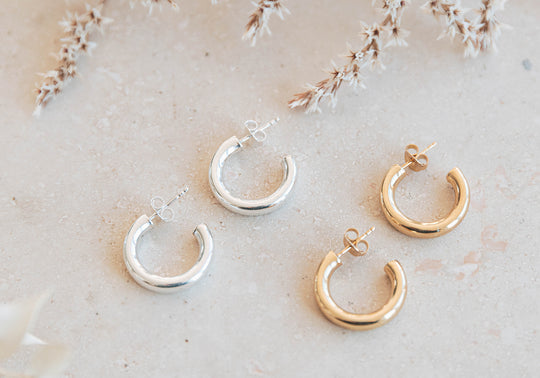 Sally hoop earrings