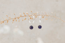 Load image into Gallery viewer, Solo Amethyst Earrings
