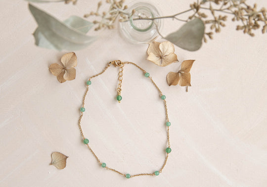 Jade 'Daisy' Bracelet