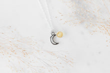 Load image into Gallery viewer, Ayten Citrine Moon Necklace
