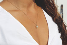Load image into Gallery viewer, Ayten Pearl Moon Necklace

