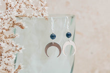 Load image into Gallery viewer, Lapis Lazuli Luna Earrings

