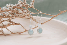 Load image into Gallery viewer, Aquamarine and Moonstone Emba Earrings
